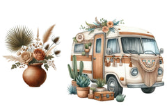 Boho Clipart Bundle - CraftNest - Digital Crafting and Art