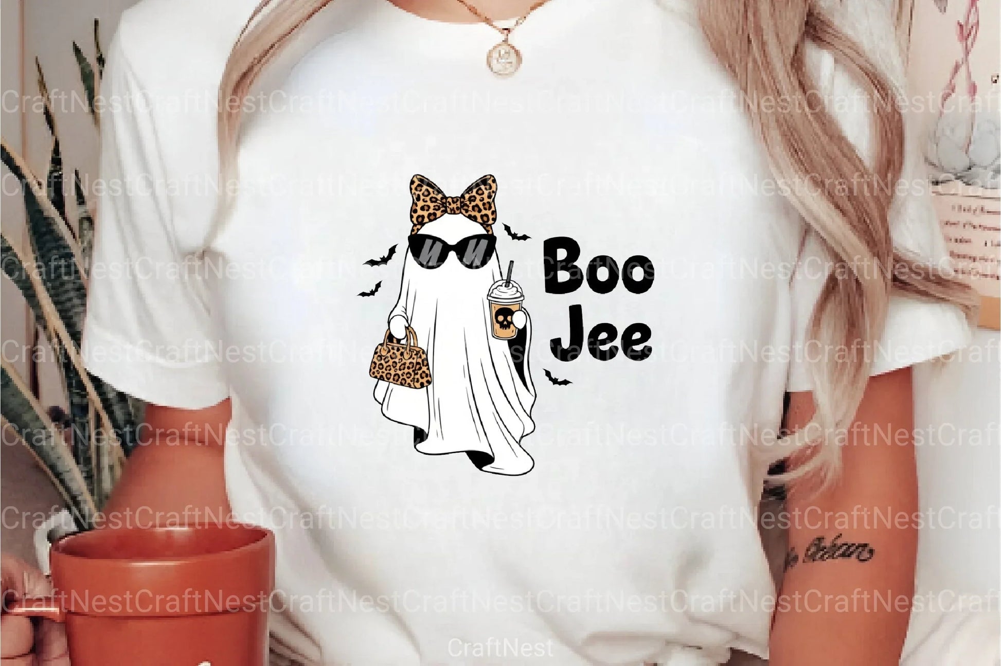 Halloween Boo Jee Ghost Clipart Bundle - CraftNest - Digital Crafting and Art