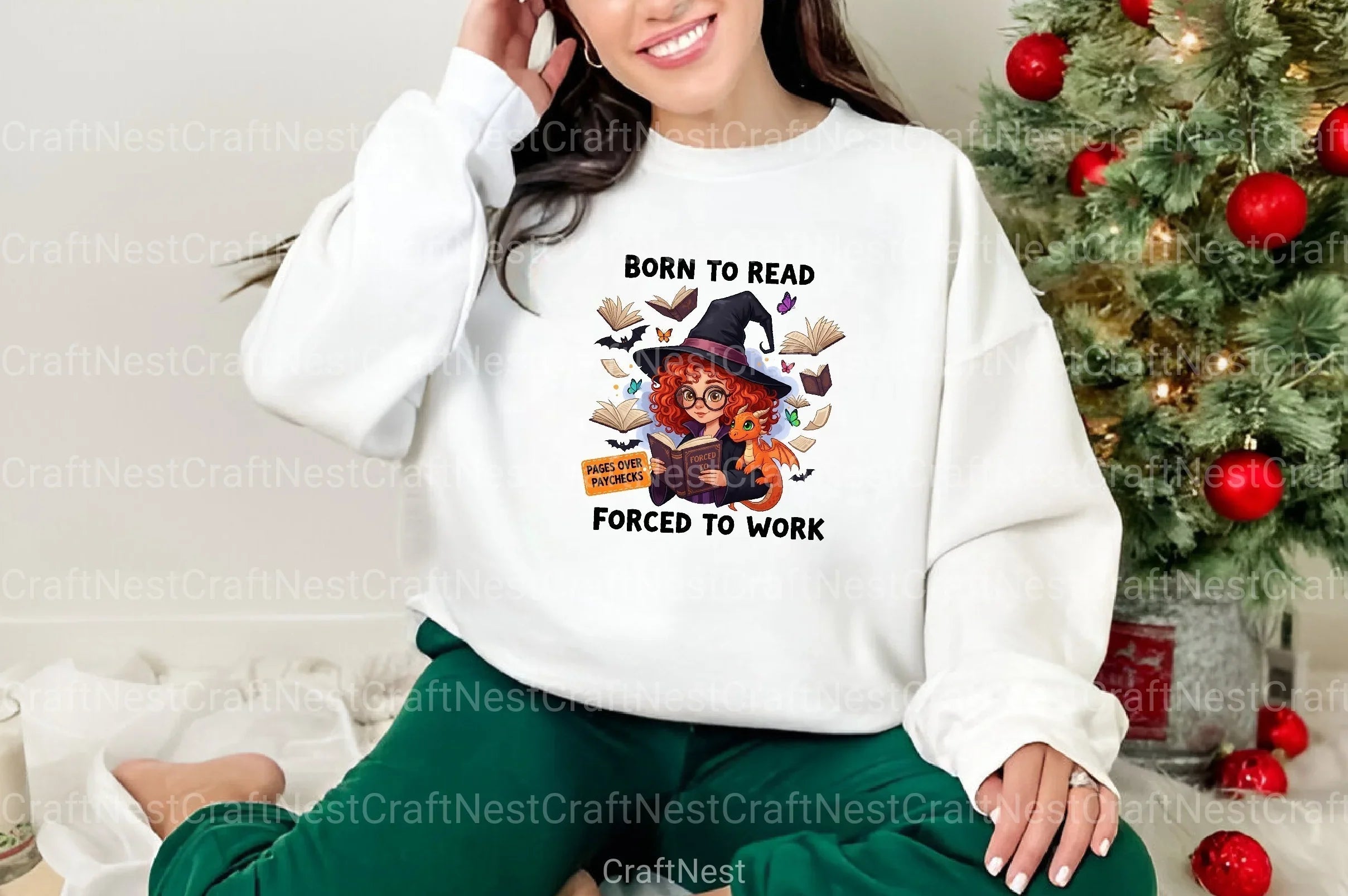Born to Read Graphic Clipart Bundle - CraftNest - Digital Crafting and Art
