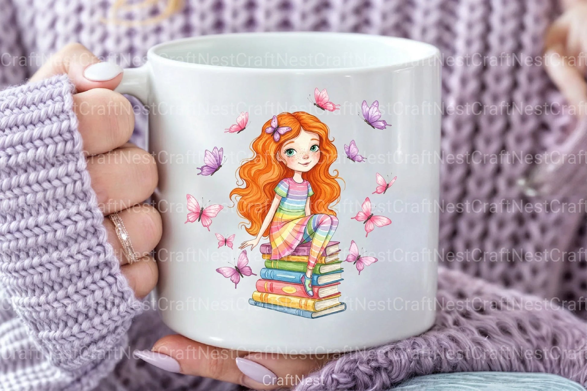 Quirky Book Lover Clipart Bundle - CraftNest - Digital Crafting and Art