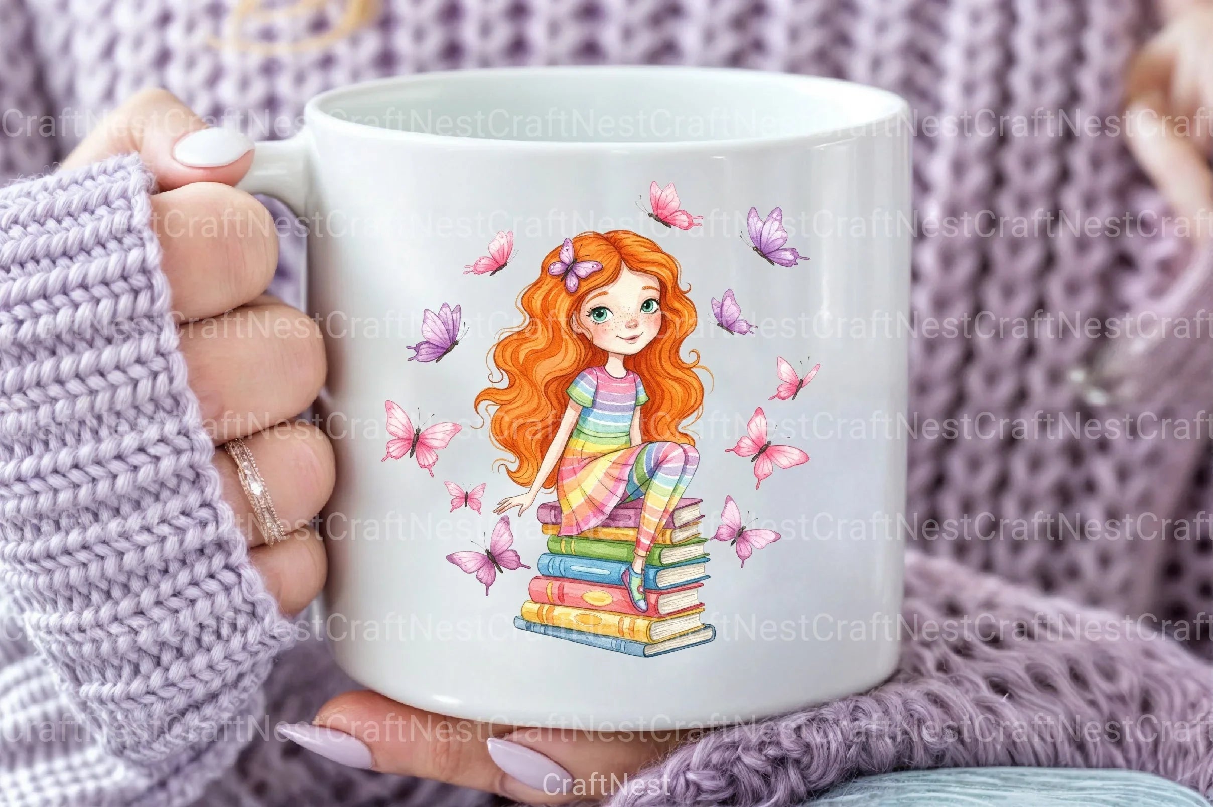 Quirky Book Lover Clipart Bundle - CraftNest - Digital Crafting and Art