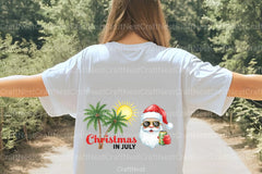 Christmas in July Funny Clipart Bundle 9 - CraftNest - Digital Crafting and Art