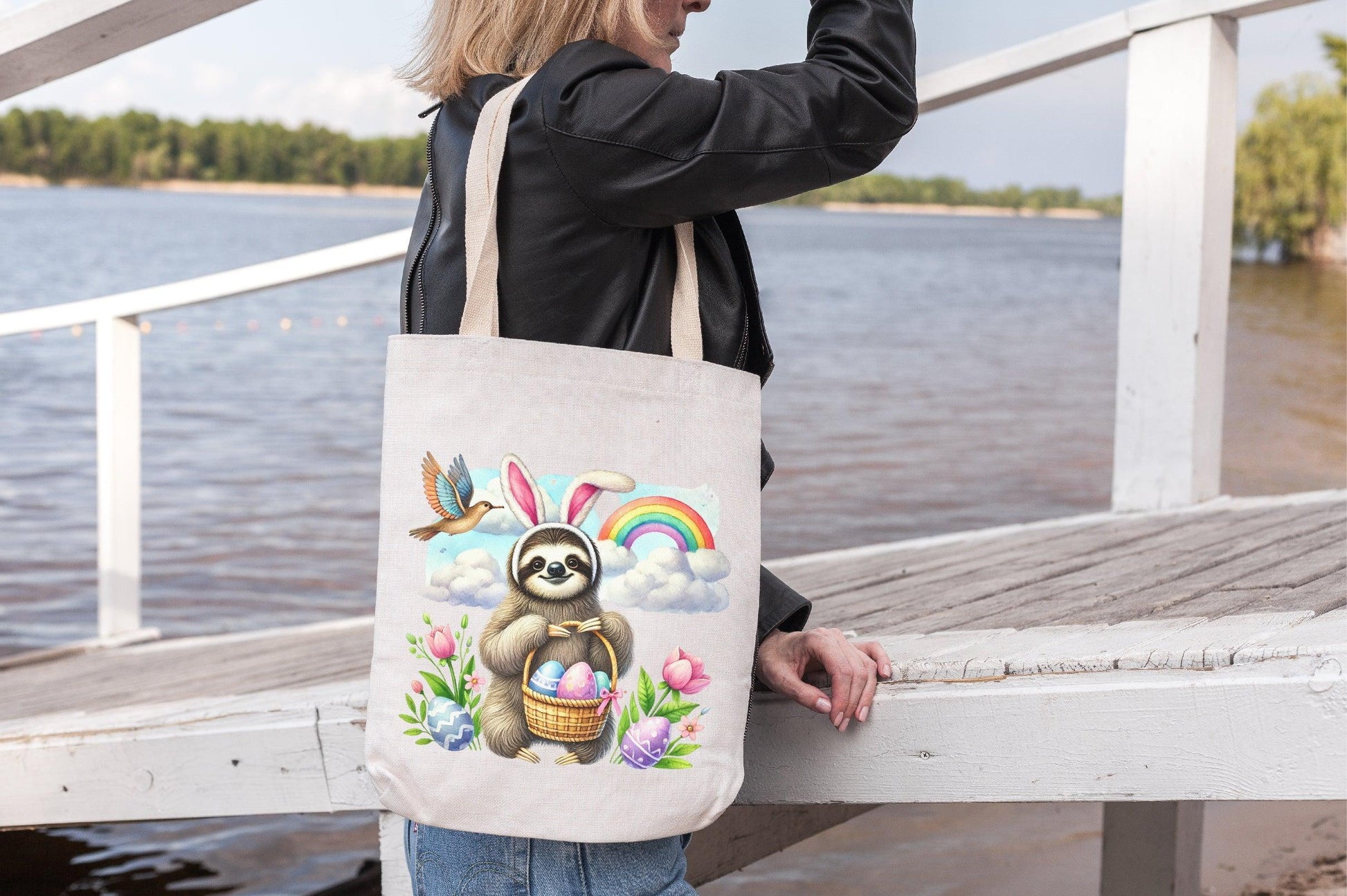 Easter Sloth Clipart Bundle - CraftNest - Digital Crafting and Art