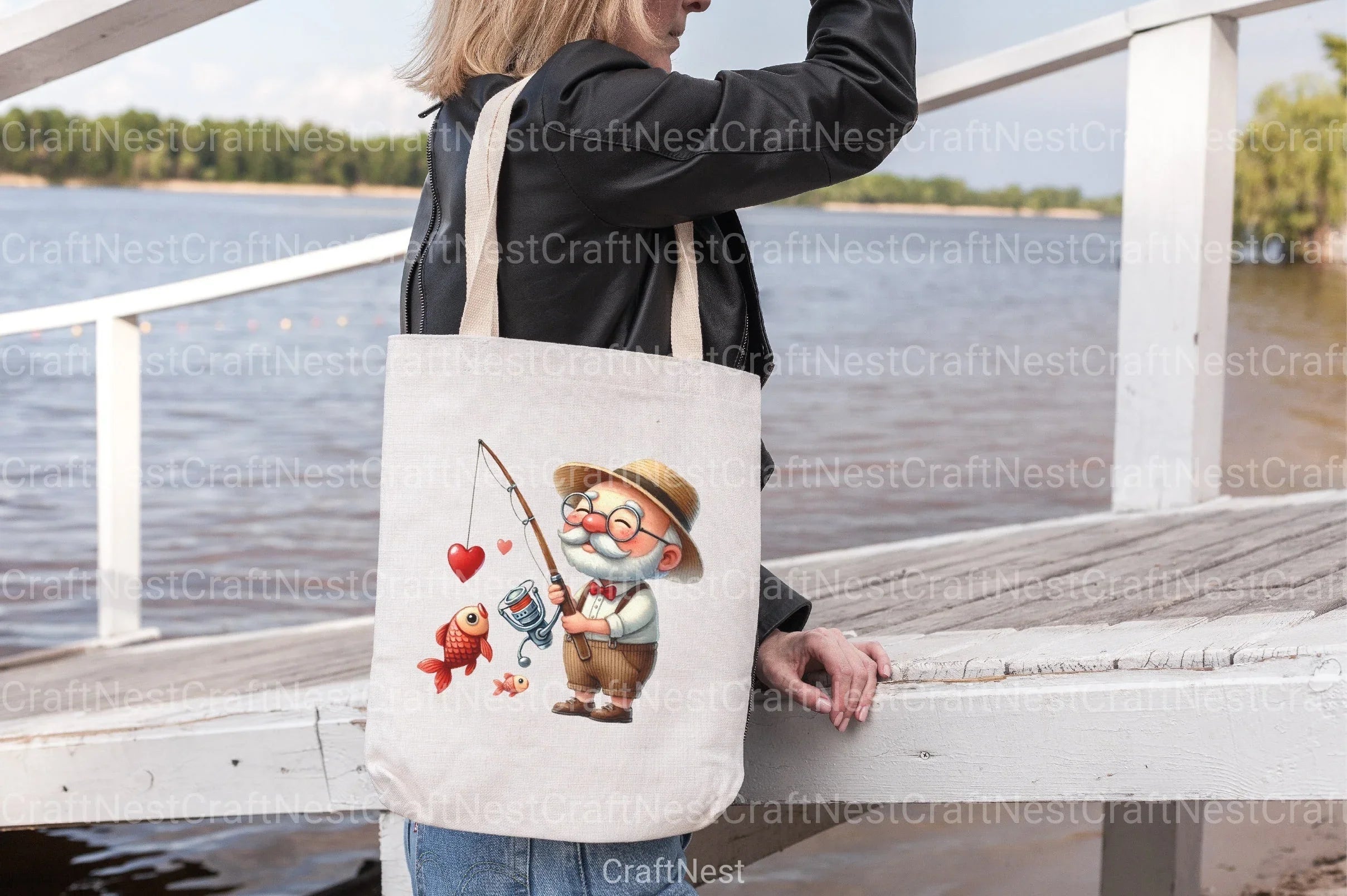 Funny Valentine's Grandpa Clipart Bundle 1 - CraftNest - Digital Crafting and Art