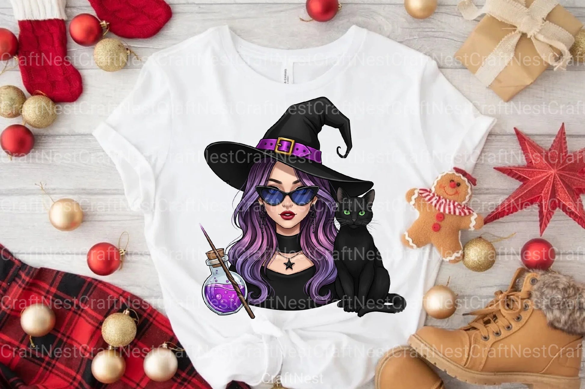 Glam Witch Clipart Bundle - CraftNest - Digital Crafting and Art