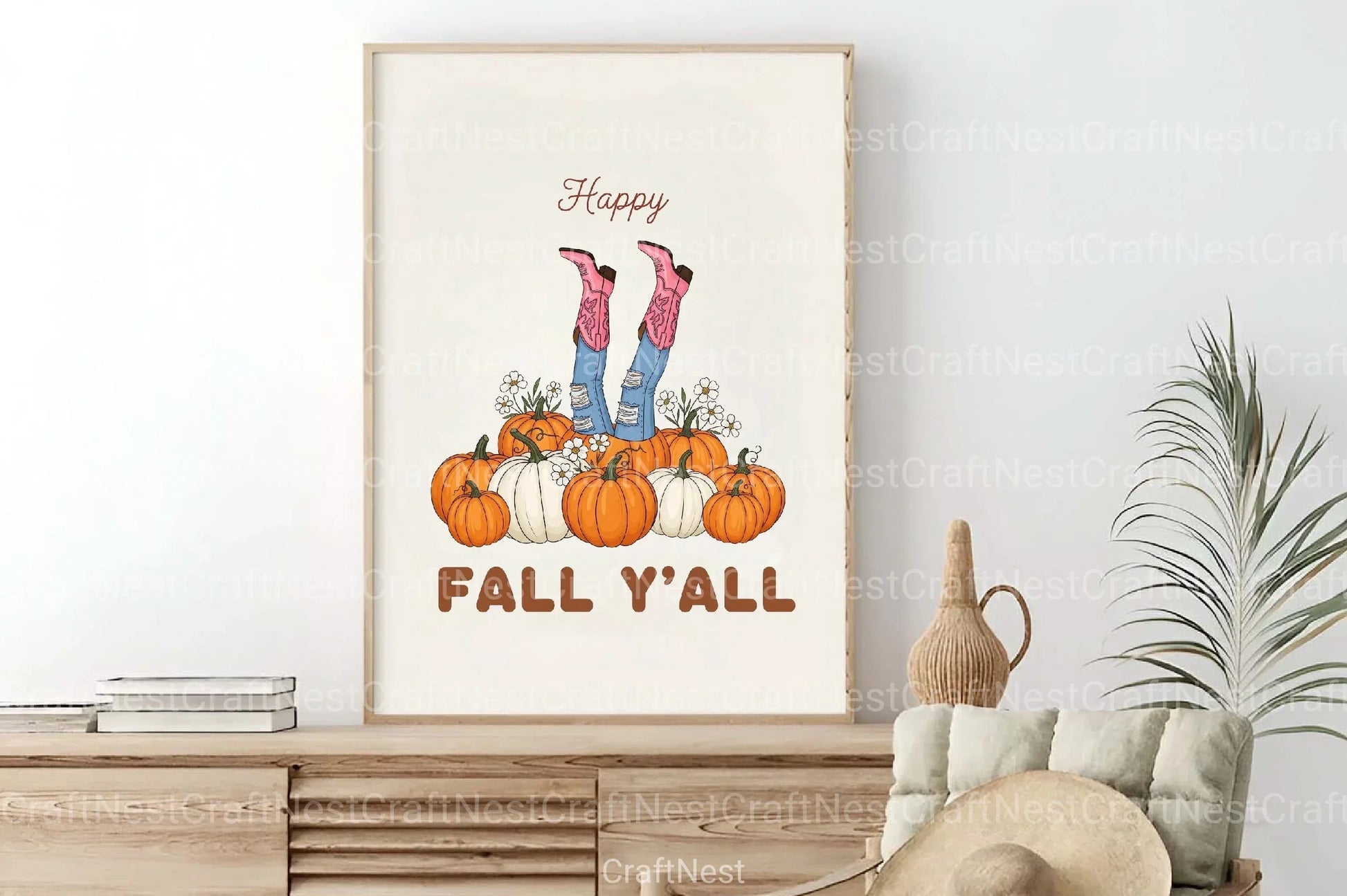 Happy Fall Y'All Clipart Bundle - CraftNest - Digital Crafting and Art