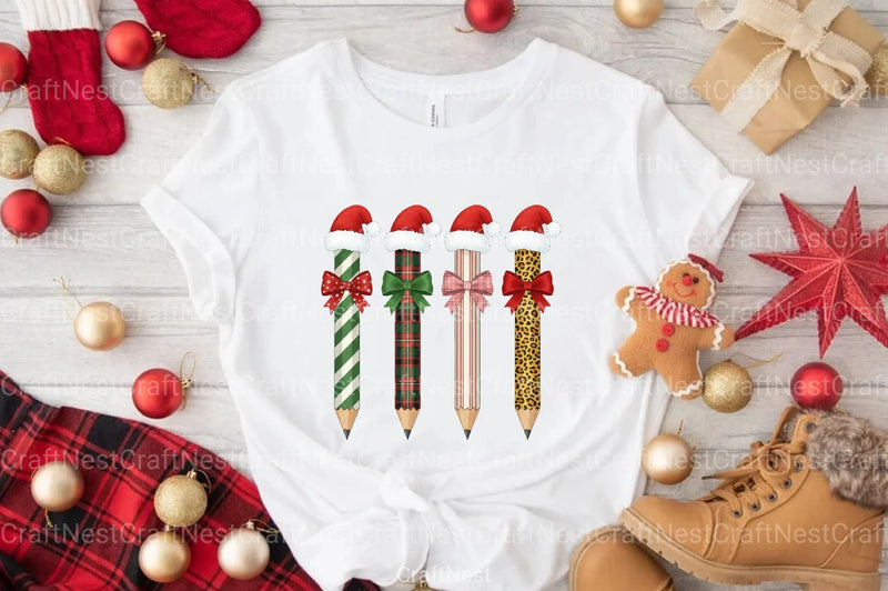 School Christmas Clipart Bundle - CraftNest - Digital Crafting and Art