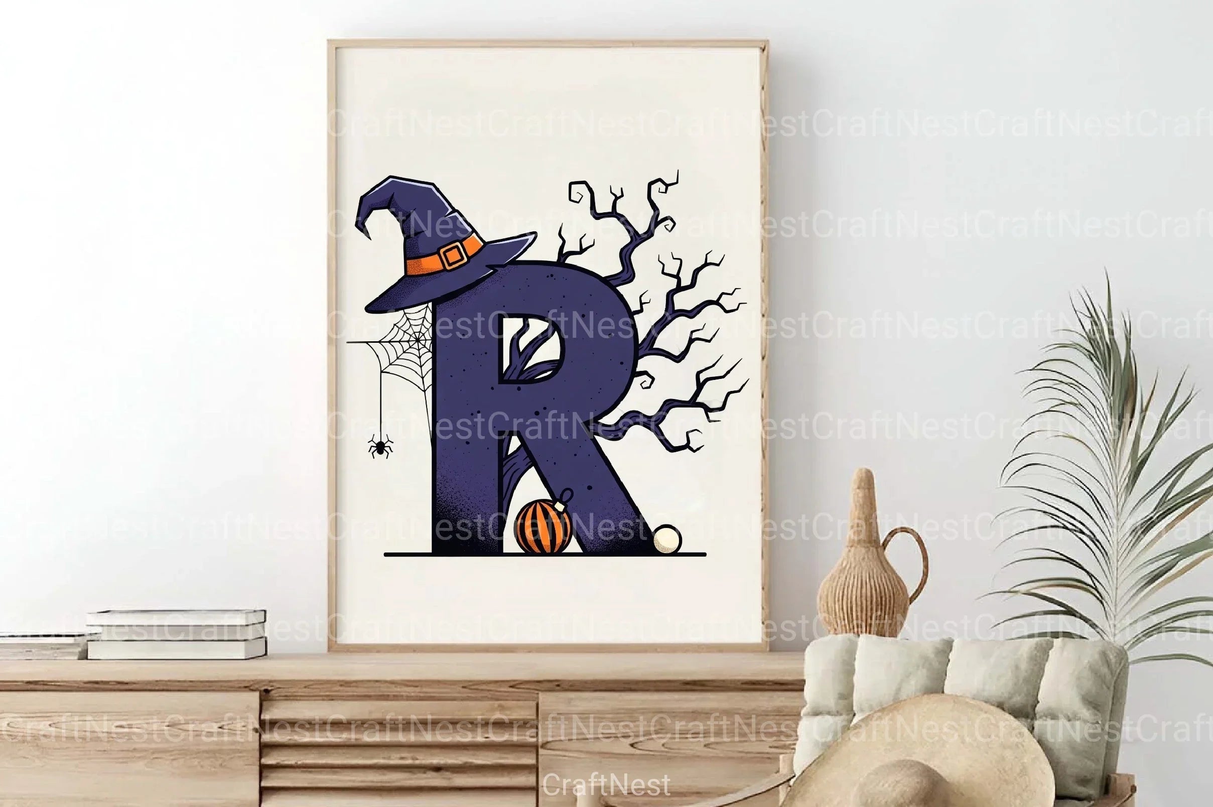 Halloween Alphabet Clipart Bundle 49 - CraftNest - Digital Crafting and Art