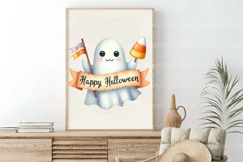 Witch Ghost Halloween Clipart Bundle - CraftNest - Digital Crafting and Art