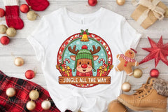Christmas Reindeer Sign Clipart Bundle - CraftNest - Digital Crafting and Art