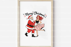 Merry Christmas Dancing Santa Clipart Bundle - CraftNest - Digital Crafting and Art