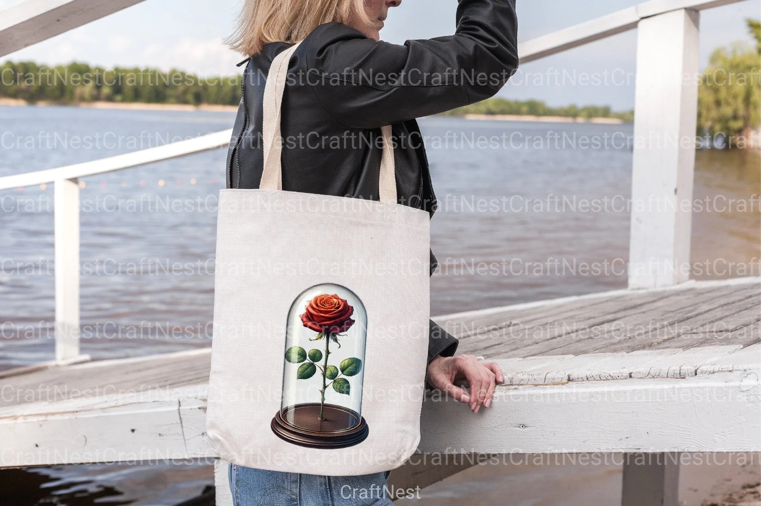 Valentine Rose Globe Clipart Bundle - CraftNest - Digital Crafting and Art