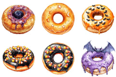 Halloween Donut Clipart Bundle - CraftNest - Digital Crafting and Art