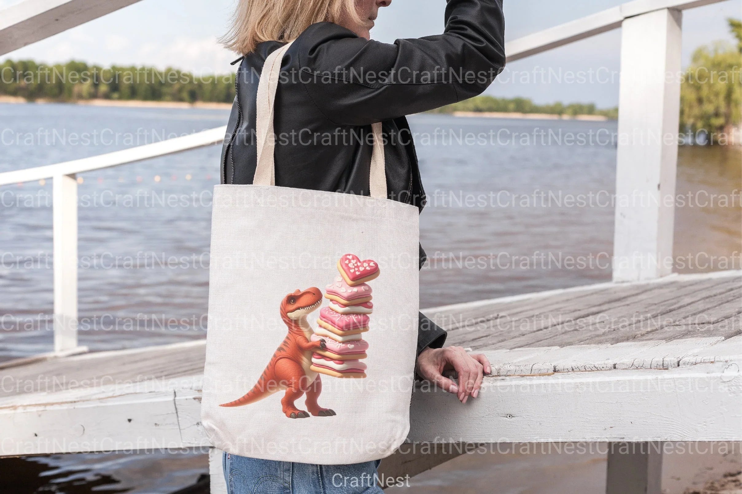 Valentine's Day T-Rex Clipart Bundle 77 - CraftNest - Digital Crafting and Art