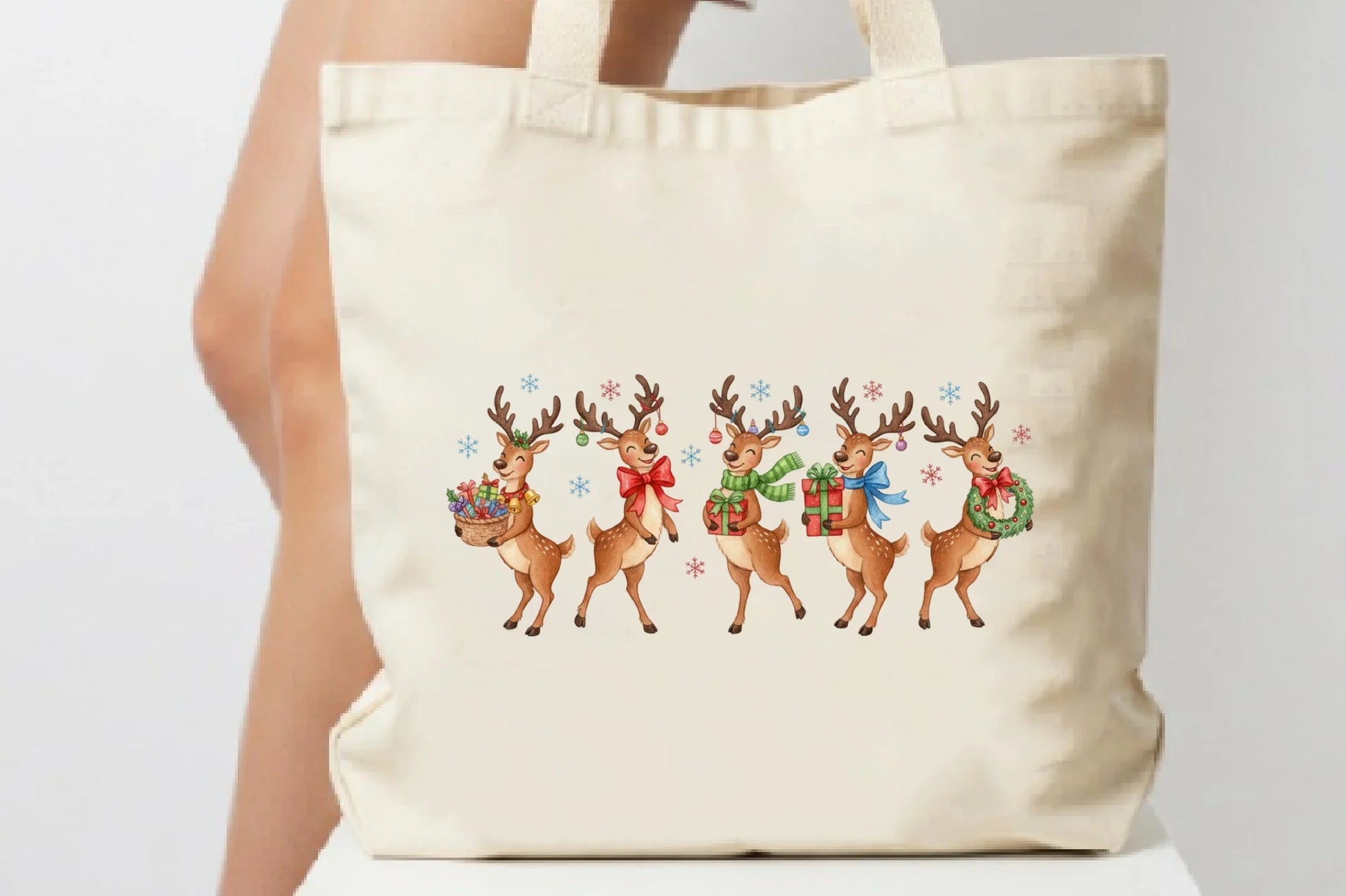 Funny Vintage Christmas Reindeer Clipart Bundle - CraftNest - Digital Crafting and Art