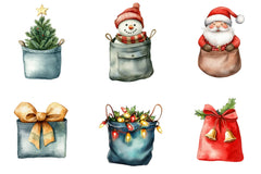 Christmas Pocket Sublimation Clipart Bundle - CraftNest - Digital Crafting and Art