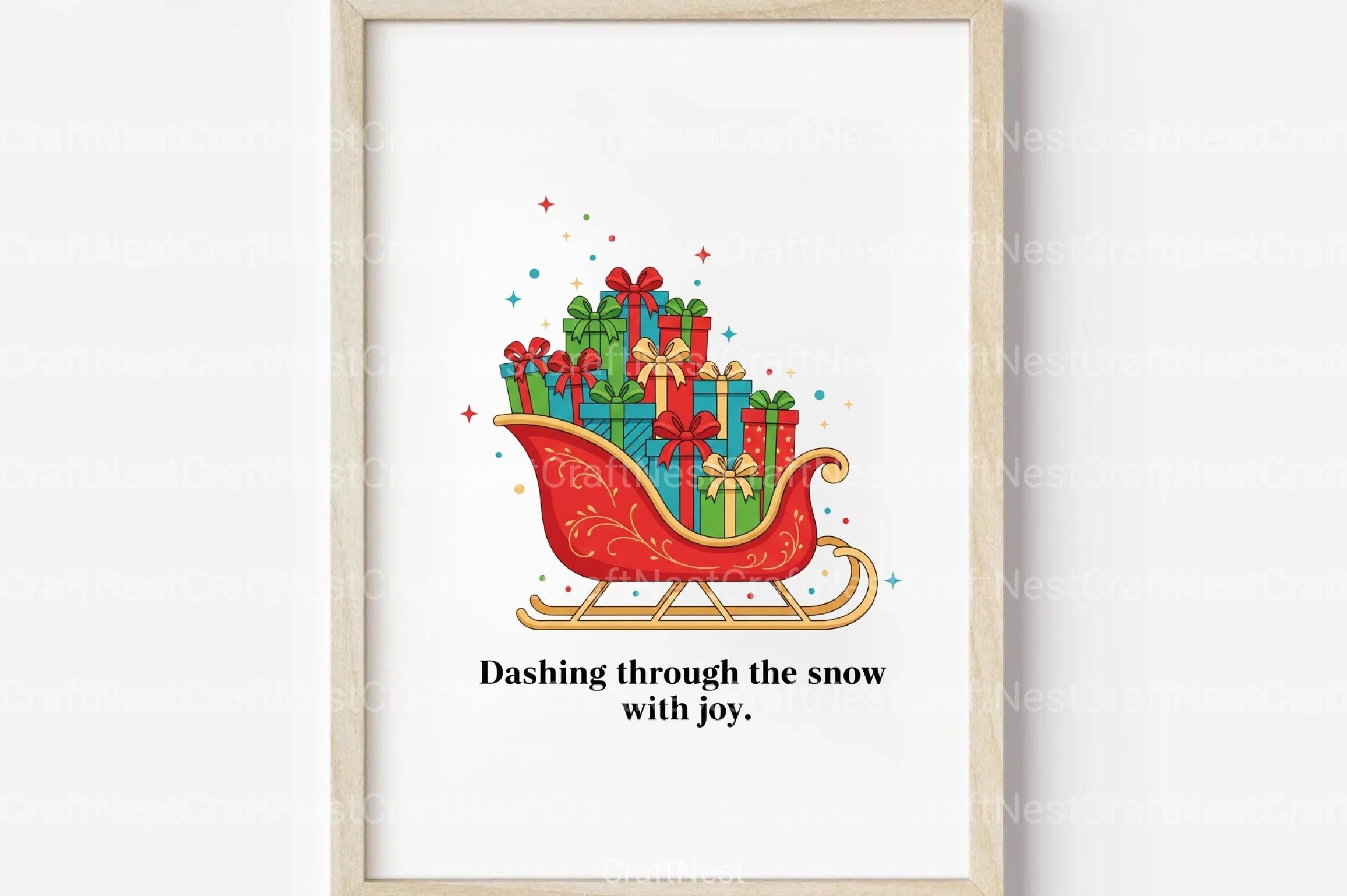 Cozy Christmas Joy: Xmas Clipart Bundle - CraftNest - Digital Crafting and Art