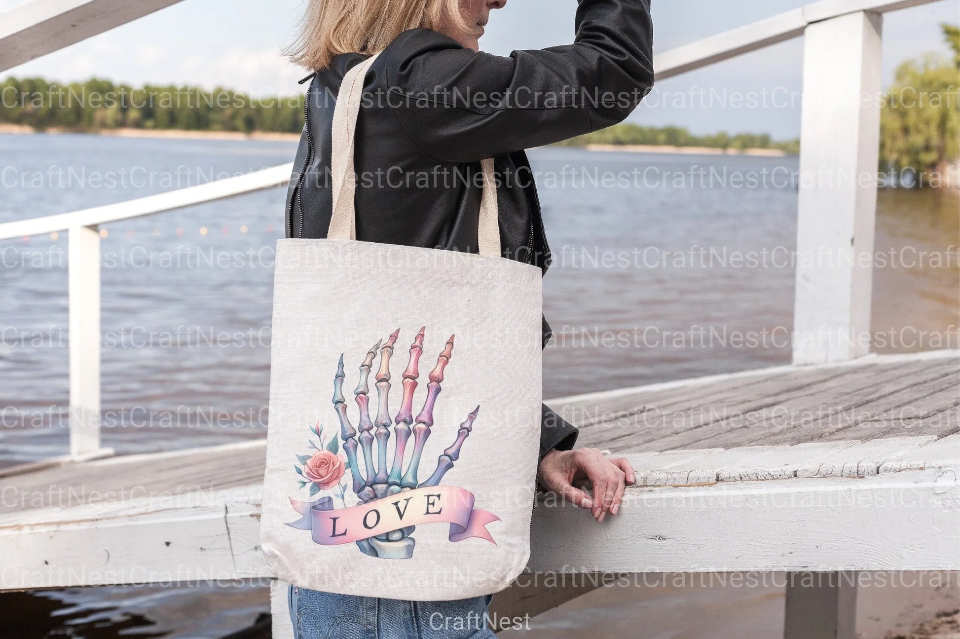 Valentine Skeleton Hand Clipart Bundle 1 - CraftNest - Digital Crafting and Art