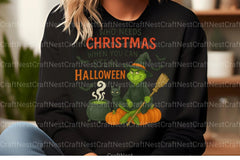 Merry Christmas Green Monster Clipart Bundle - CraftNest - Digital Crafting and Art