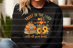 Christian Fall Inspirational Retro Clipart Bundle - CraftNest - Digital Crafting and Art