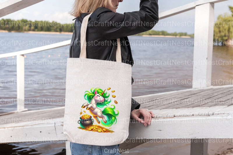 St. Patrick's Day Unicorn Clipart Bundle 99 - CraftNest - Digital Crafting and Art