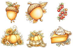 Thanksgiving Clipart Bundle - CraftNest - Digital Crafting and Art