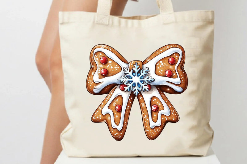Gingerbread Bow Clipart Bundle - CraftNest - Digital Crafting and Art