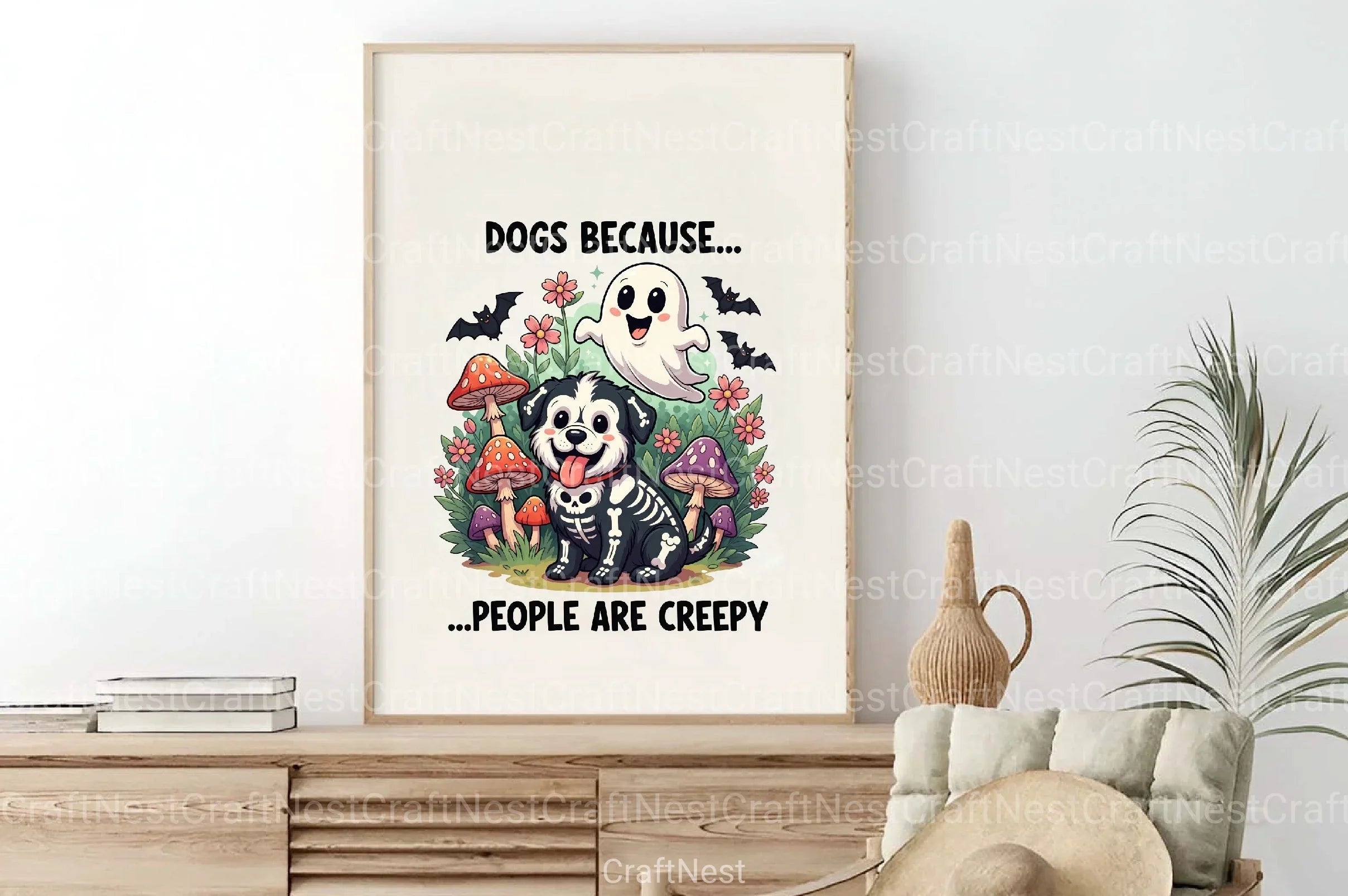 Halloween Dog Art Clipart Bundle - CraftNest - Digital Crafting and Art