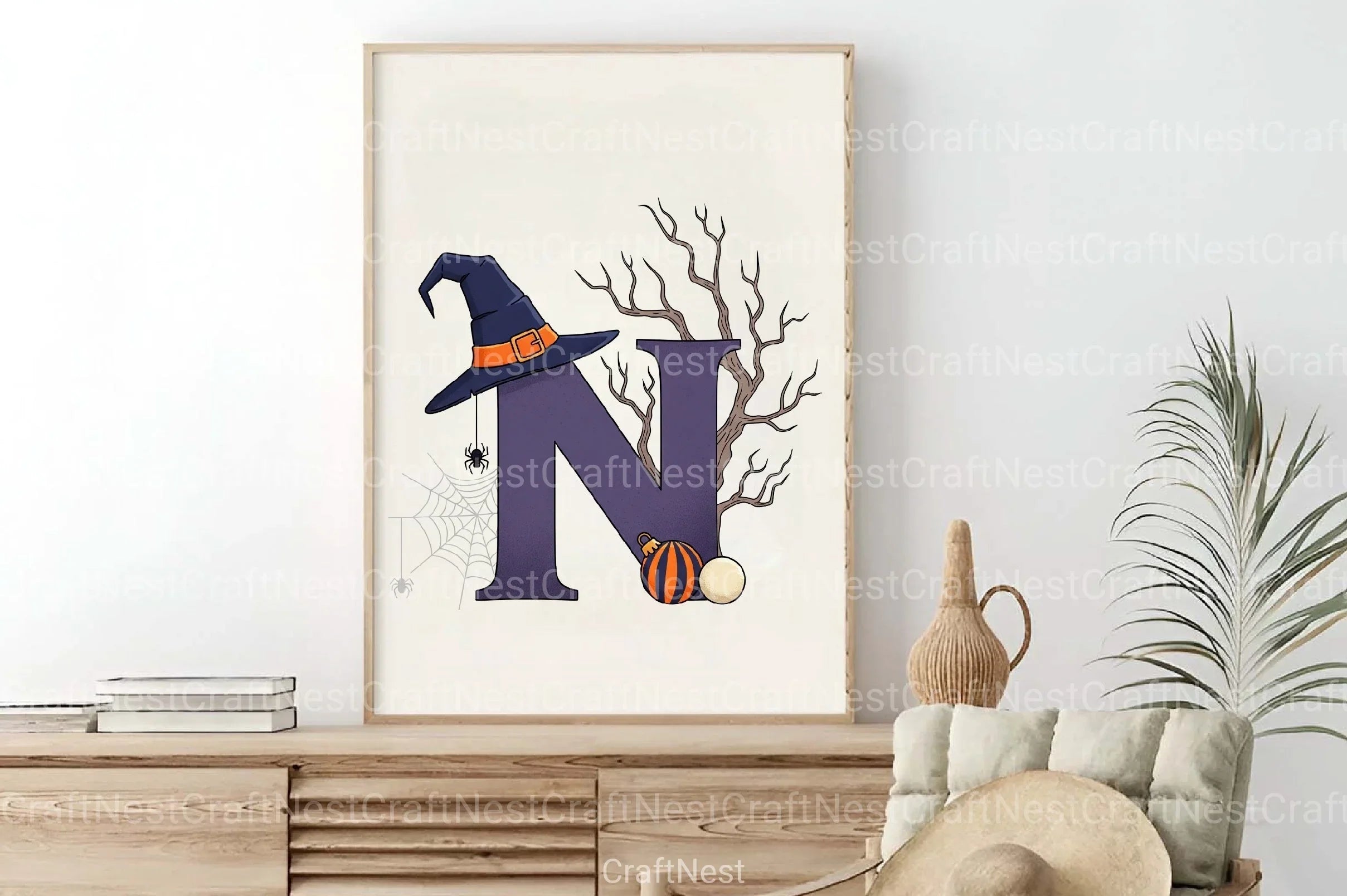 Halloween Alphabet Clipart Bundle 21 - CraftNest - Digital Crafting and Art