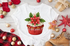 Christmas Cupcake Delights Sticker Clipart Bundle - CraftNest - Digital Crafting and Art