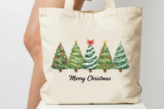 Merry Christmas Tree Clipart Bundle - CraftNest - Digital Crafting and Art