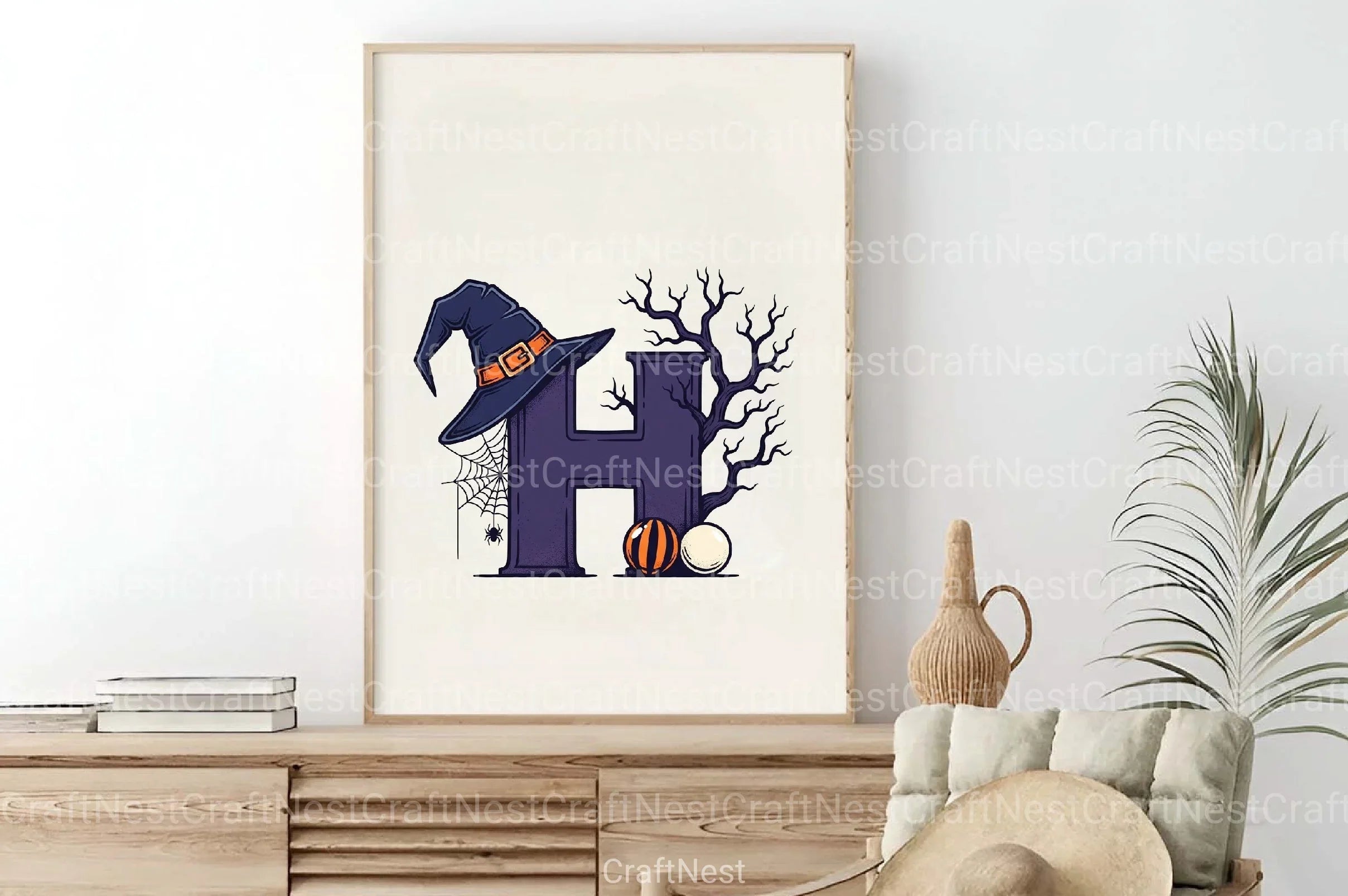 Halloween Alphabet Clipart Bundle 35 - CraftNest - Digital Crafting and Art