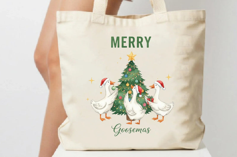 Funny Christmas Santa Goose Clipart Bundle - CraftNest - Digital Crafting and Art