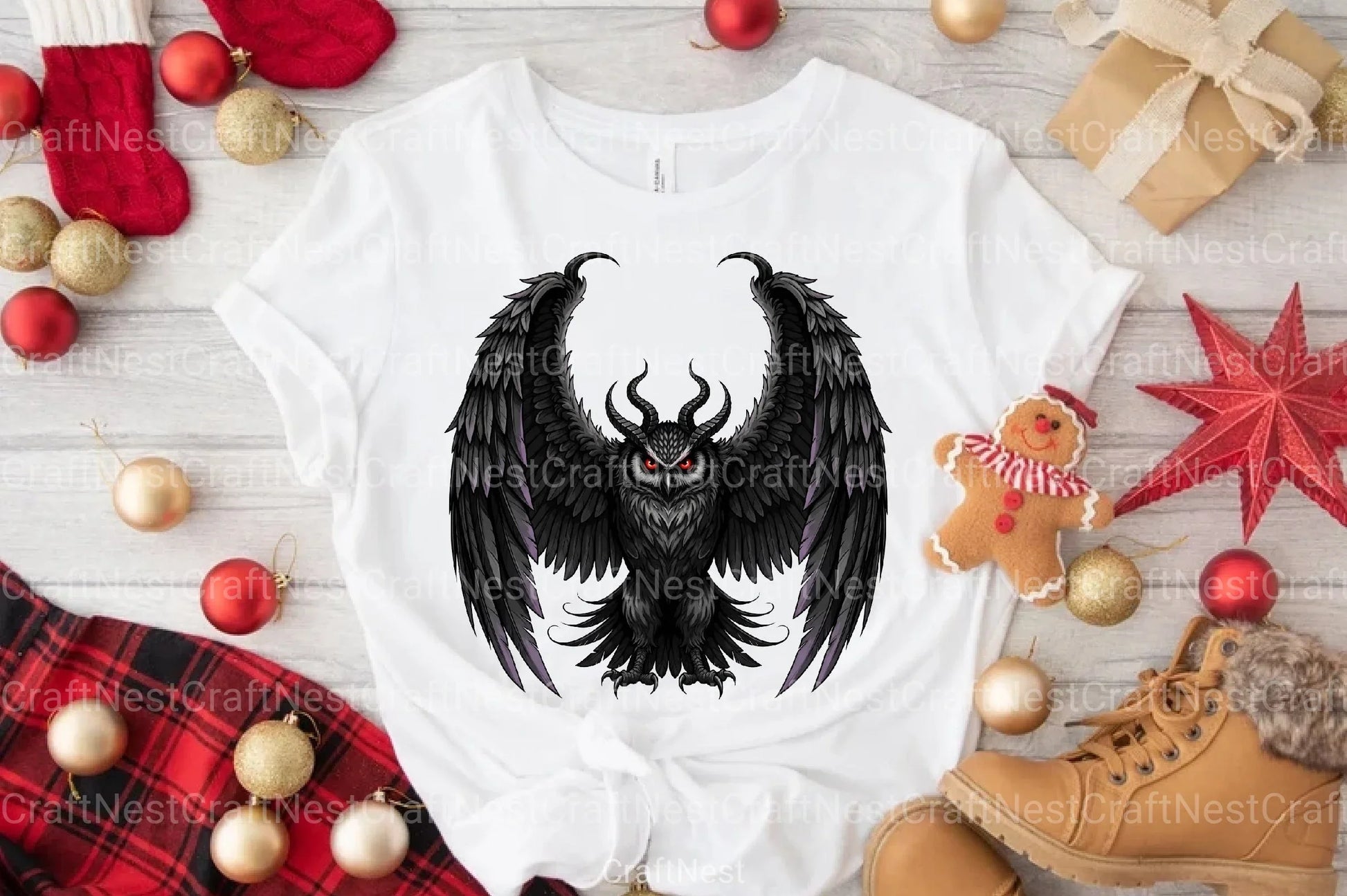 Gothic Owl Clipart Bundle - CraftNest - Digital Crafting and Art