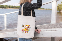 Whimsical Young Gnome Girl Clipart Bundle - CraftNest - Digital Crafting and Art