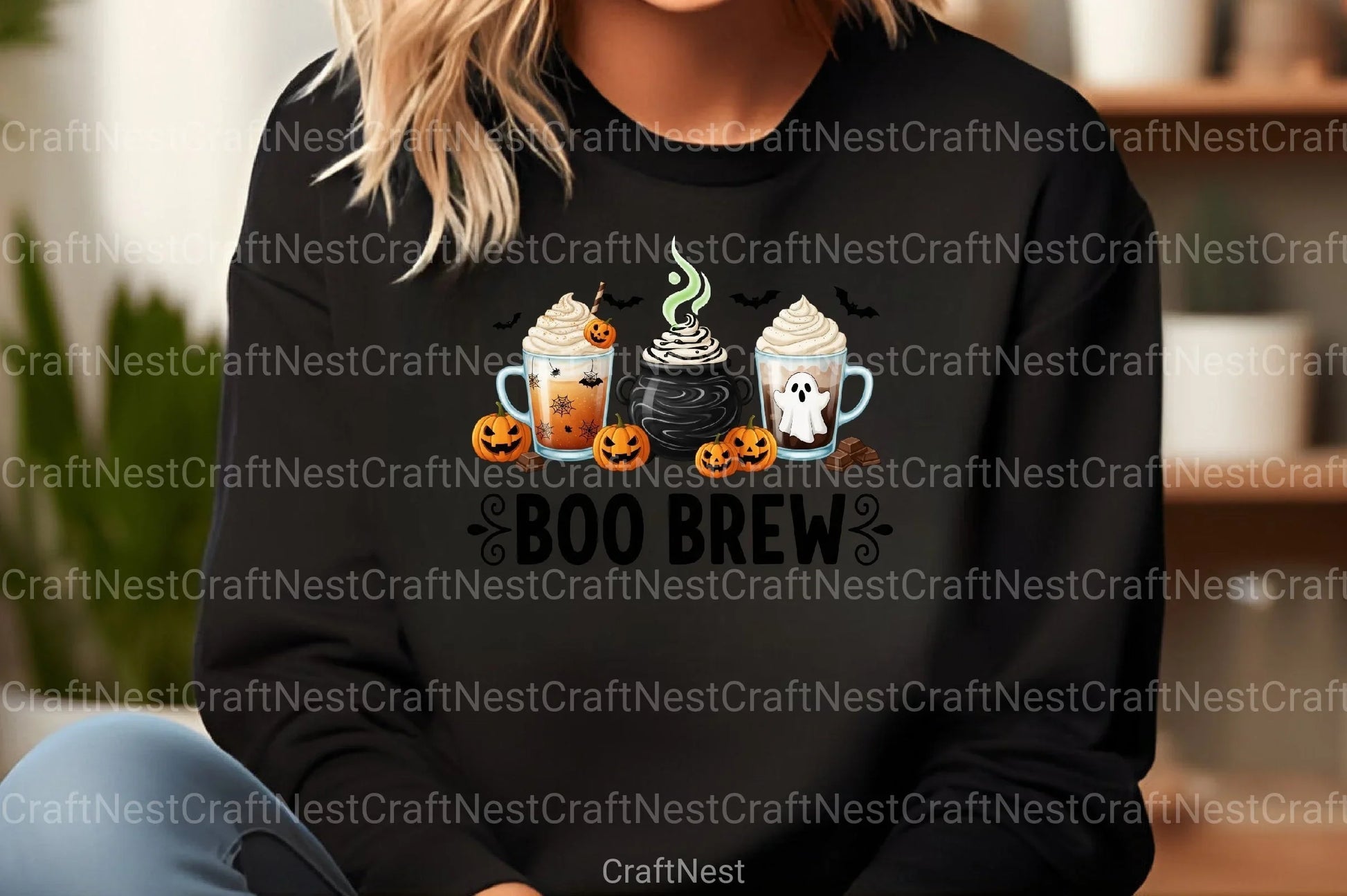 Halloween Coffee Boo Brew Clipart Bundle - CraftNest - Digital Crafting and Art