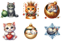Christmas Ornament & Cat Clipart Bundle - CraftNest - Digital Crafting and Art