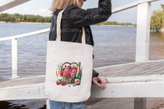 Valentine's Basket Love Rose Champagne Clipart Bundle - CraftNest - Digital Crafting and Art