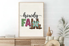 Howdy Fall Boot Art Clipart Bundle - CraftNest - Digital Crafting and Art