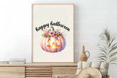 Happy Halloween Bloom Clipart Bundle - CraftNest - Digital Crafting and Art