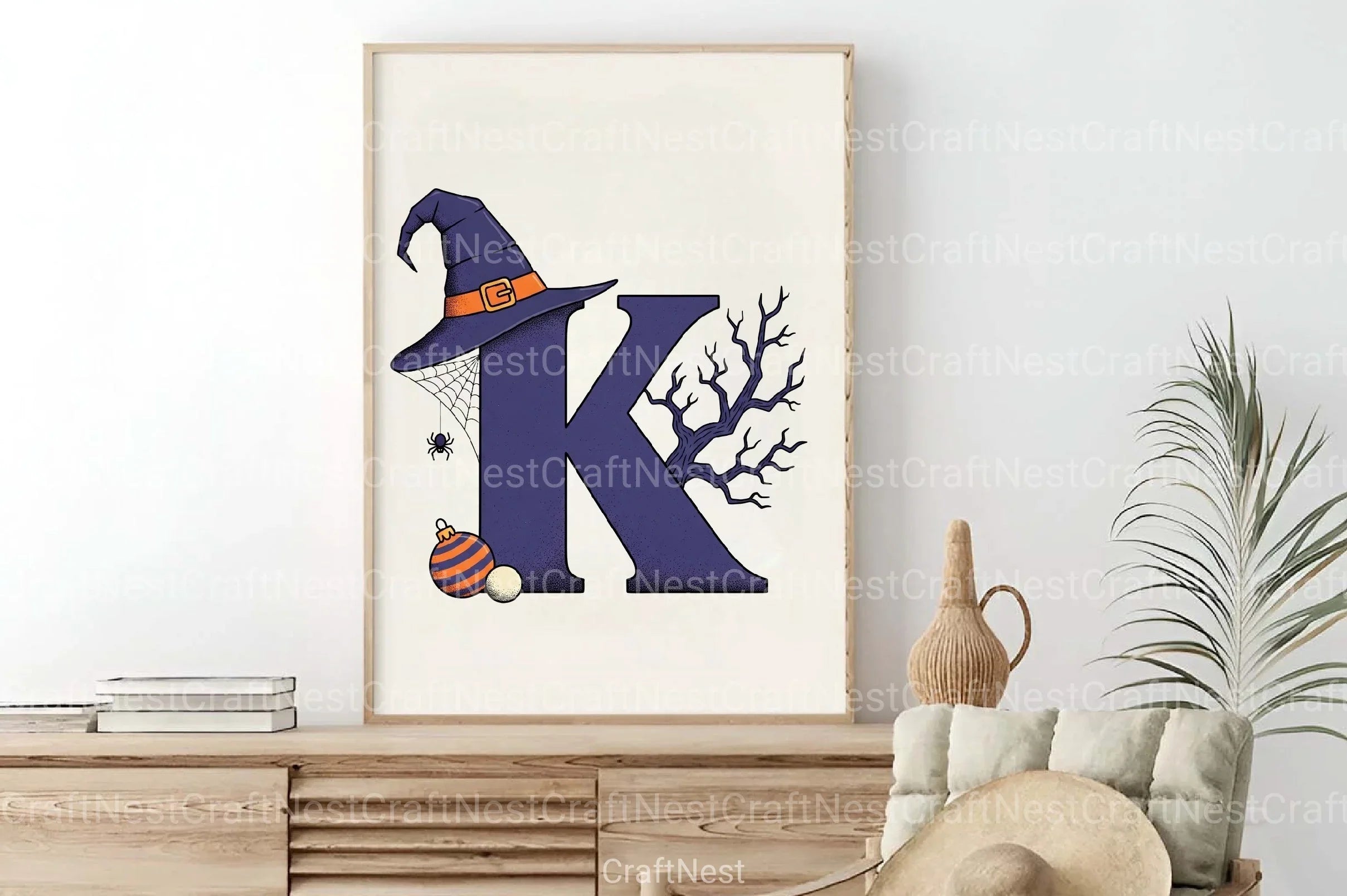 Halloween Alphabet Clipart Bundle 6 - CraftNest - Digital Crafting and Art