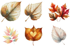 Autumn Leaf Clipart Bundle - CraftNest - Digital Crafting and Art