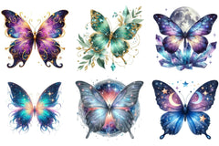 Magic Butterflies Clipart Bundle - CraftNest - Digital Crafting and Art