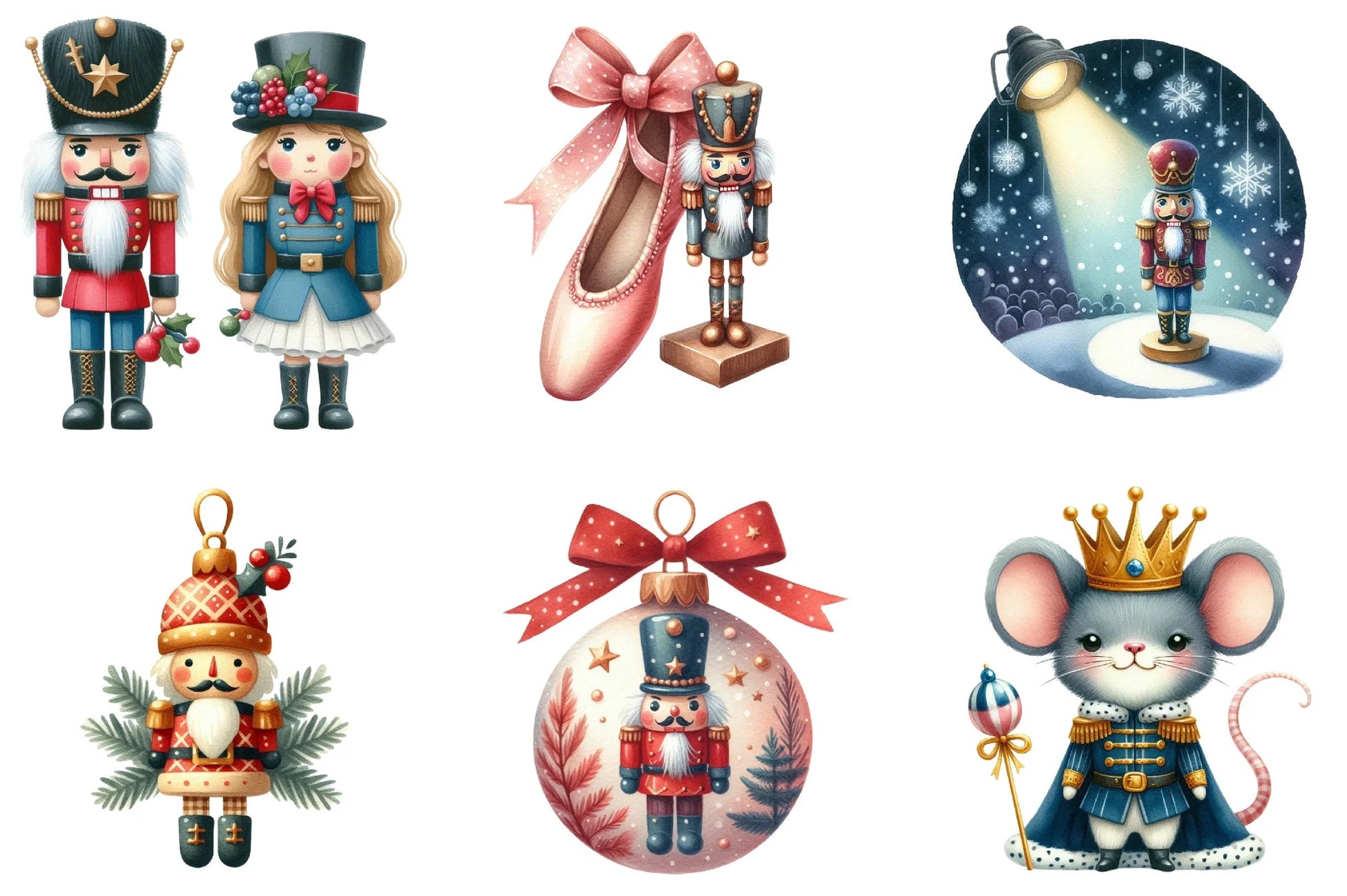 Christmas Nutcracker Clipart Bundle - CraftNest - Digital Crafting and Art