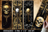 Skull Dragonfly Bookmark 1