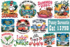 Funny Summer Quotes Clipart Bundle