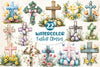 Easter Crosses Clipart Bundle