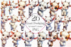 Goat Peeking Around Corner Clipart Bundle
