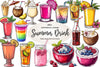 Summer Drink Clipart Bundle