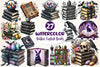 Gothic Easter Day Books Clipart Bundle 2